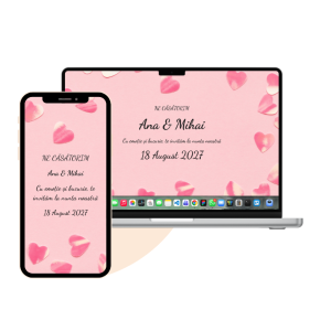 Invitație Nuntă Forever